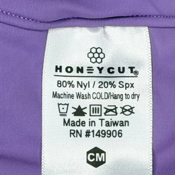 Honeycut Purple Haze Set Honey Drip Top & Brat Shorts Child Medium CM - Picture 11 of 13